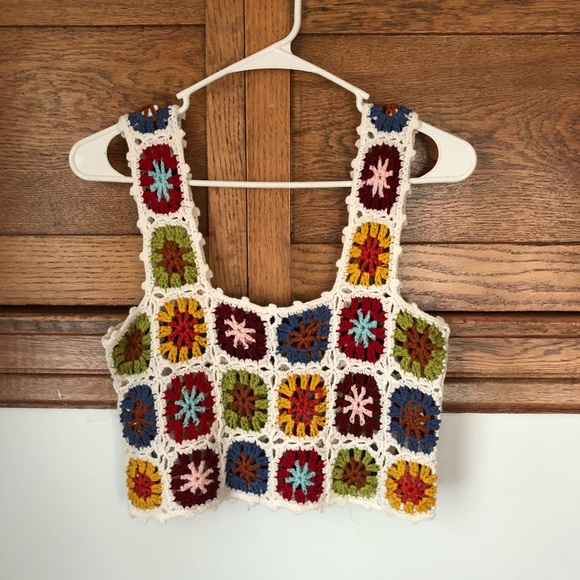 forever 21 crochet top